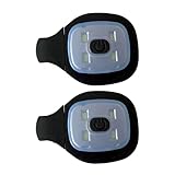 Generico Cappello con Luce LED,Facile da Installare e Con 3 Modalita di Luminosita Rimpiazzabili | Frontale Senza Mani Torcia,per Camminare Campeggio Jogging Lavoro Uomo Donna Ragazzo Ragazza