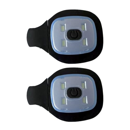 LED Hat - USB Rechargeable, Waterproof LED Light for Knit