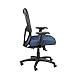 Tempur-Pedic TP9000C Mesh Swivel Task Chair with Tempur Material, Cooling Gel Layer, Adjustable Armrests, and Lumbar Support, Navy