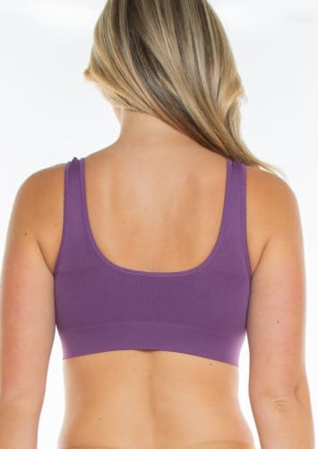 Image of Ahh By Rhonda Shear Women's plus-size Ahh Seamless Leisure Bra