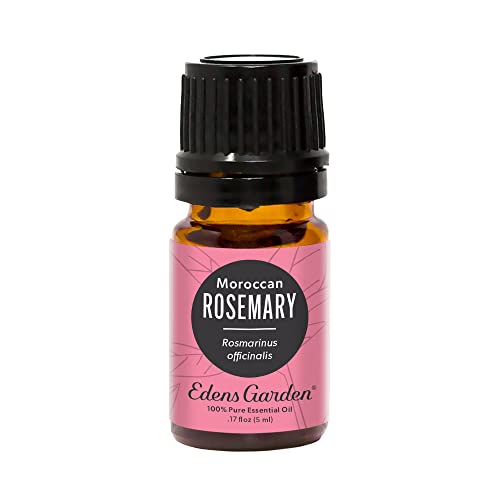 Edens Garden Rosemary- Moroccan Essential Oil, 100% Pure Therapeutic Grade (Undiluted Natural/Homeopathic Aromatherapy Scented Essential Oil Singles) 10 ml