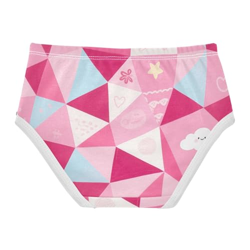 GuoChe Underwear Daily Wear Panties Comfort Underwear for Baby Girls in Sizes 2T,3T, 4T, 5T, 6Y and 8Y2