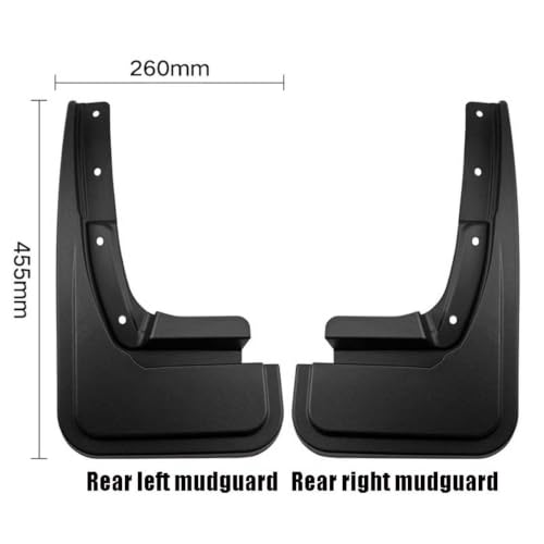 Garde-Boue pour Voiture Ford Maverick 2023 Accessoires Noir - 4