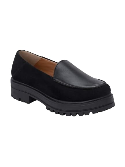Spykar Nova Womens Black Heeled Loafers (B0CYSSY8G5) Amazon Price History, Amazon Price Tracker