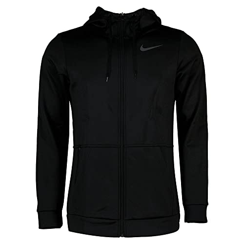 Nike Mens Fleece Therma Dri-Fit Hoodie Black S2