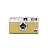 Kodak EKTAR H35 Halbformat-Filmkamera, 35 mm, wiederverwendbar, ohne Fokussierung, leicht, einfach zu bedienen (Sand) (Film und AAA-Batterie sind Nicht im Lieferumfang enthalten)