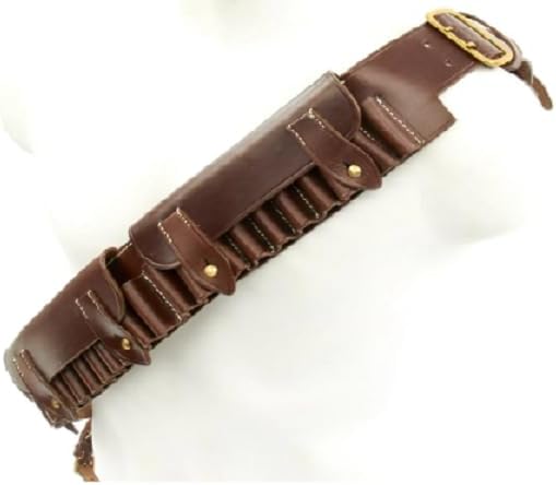 Vintage British Military Leather Bandolier – WWII Martini-Henry 50 Round P-1882
