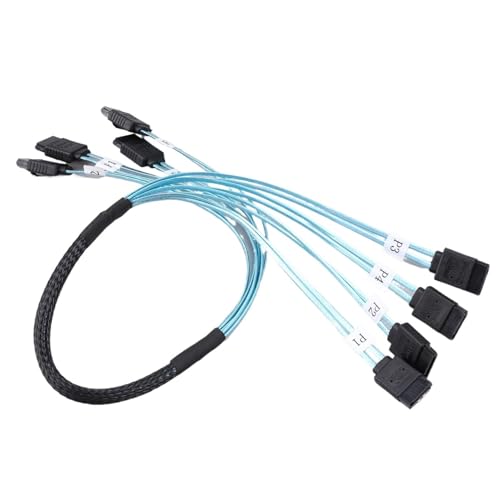 Cable SATA 1m 4 a 4 puertos 7 pin alto rendimiento