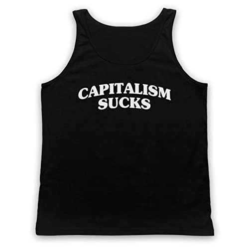 Capitalism Sucks Protest Slogan Débardeur Sans Manches pour Porter Vos Valeurs Haut