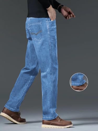 Image of Ben Martin Men's Smart Fit Stretchable Jeans || Mid-Rise Denim Pants with Whisker Wash || Premium Casual Wear Jean for Men || 5 Pocket Jean's for Men's (2)