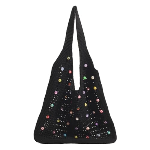 Sac à épaule au crochet grand sac hobo de navettage et de voyage pour femme