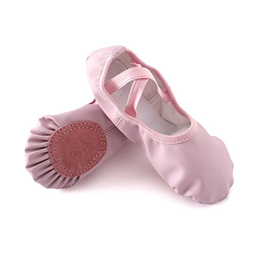 Artibetter Sapatos de balé com sola macia, sapatilha de balé para dança e prática de dança sapatos e