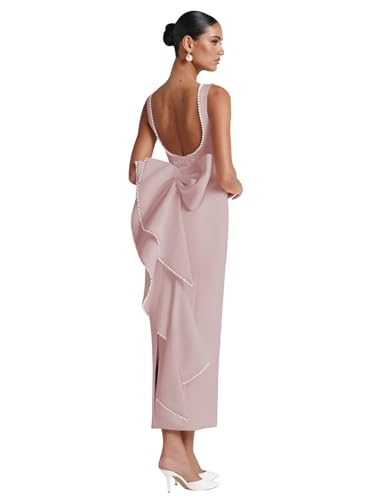 Maxianever Dusty Pink Bridesmaid Dresses for Women...