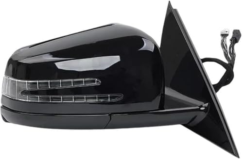 Coques de rétroviseurs latéraux de voiture finition premium pour W204 C63