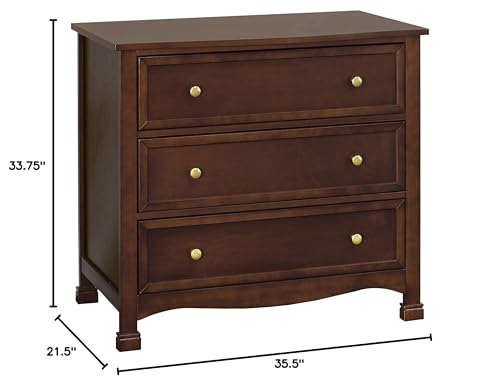 Image of DaVinci Kalani 3-Drawer Dresser in Espresso