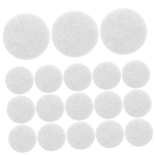 Holibanna DIY Felt Circles 500pc Felt Stickers Adhesive Backing for Clothing Home