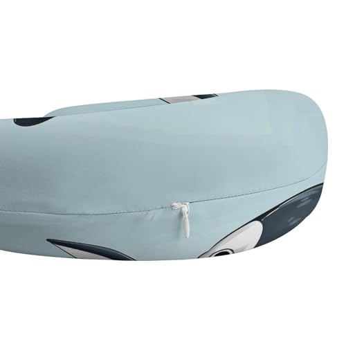 Almohada de viaje de espuma viscoelástica 30x25 cm miniatura 4