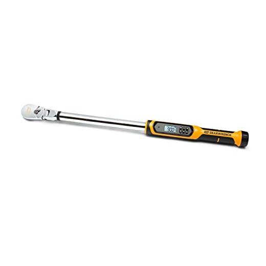 GEARWRENCH "1/2" Flex Head Electronic Torque Wrench with Angle 25-250 ft/lbs. - 85079