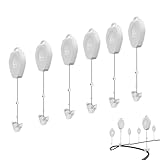 6 Packs VR Cable Management Compatible with Meta Quest 3/Quest 2/Quest pro, VR Pulley System for Valve Index/HTC Vive/HTC Vive Pro/HP Reverb G2,VR Retractable Accessories