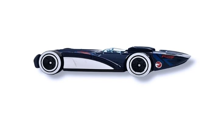 Hot Wheels Chevroletor Treasure Hunt Track Aces, Chevrolet Die-Cast Car, 1:64 Scale, Blue - image 4