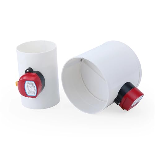 Válvula de control de volumen de aire de 75mm para evitar reflujo en tuberías 5