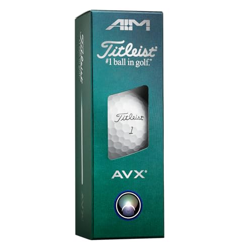 Titleist AVX Golf Balls - Low Spin, High Performance