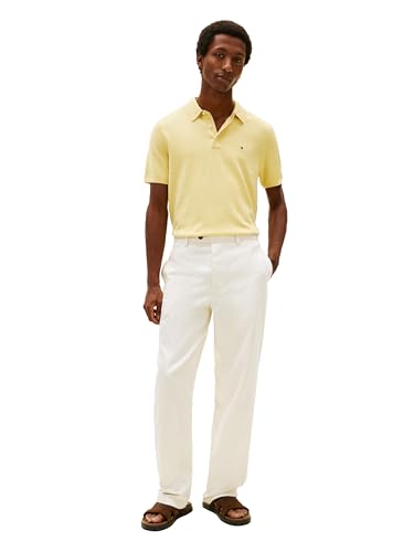 Image of Tommy Hilfiger Men's Lightweight Cotton Knit Short Sleeve Polo Shirt
