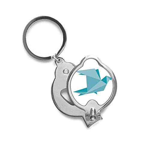 Origami vert pigeon coupe-ongles de précision compact DIYthinker