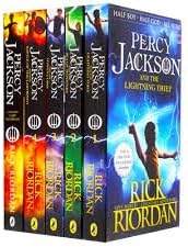 Percy Jackson and the Olympians 5 Book Boxed Set: Complete Series Box Set by Rick Riordan