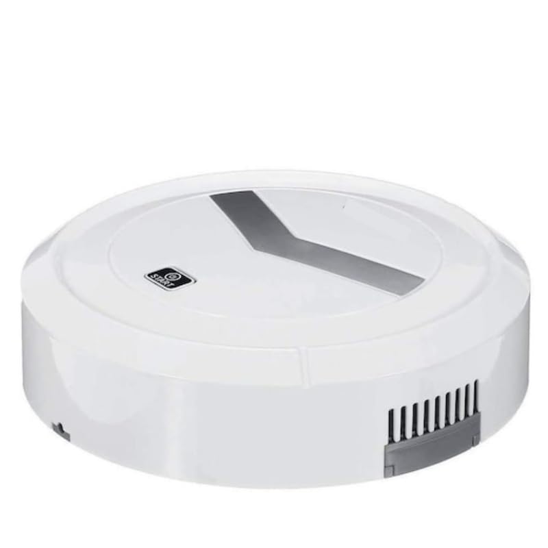 Drumstone (𝟐𝟎 𝐘𝐞𝐚𝐫𝐬 𝐰𝐚𝐫𝐫𝐚𝐧𝐭𝐲) Smart Robotic Vacuum Cleaner, Cordless Rechargeable with Wet & Dry Cleaning, Seamless Home Floor Cleaning