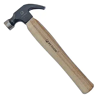 Python Nail Claw Hammer American Wood Handle (225 GMS / 11? (280MM))
