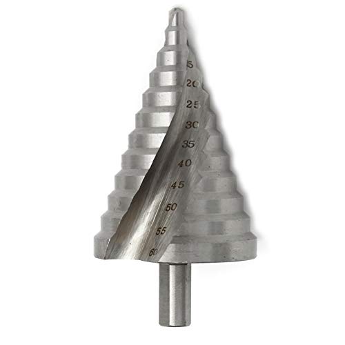 6-60mm HSS 4241 Spiral Groove Step Drill Bit
