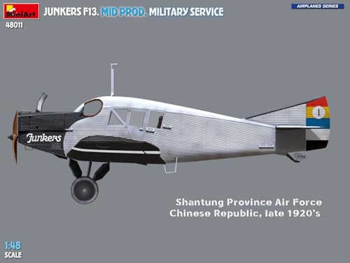 Junkers F13 Mid Prod Miniart 1:48 maqueta militar histórica 7