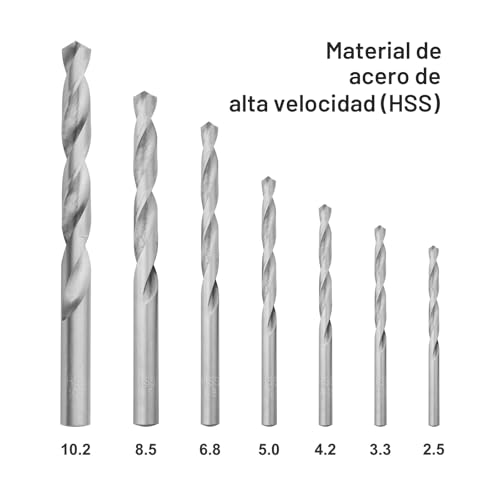 Miniatura 5 de Gunpla 15 Piezas Juego De Machos Y Brocas De Roscar Herramientas Para Hacer Roscas Manual Grifos Métricos M3 - M12 Con Portamacho
