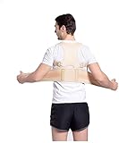 Adjustable Magnetic Corrector Corset Back Brace Belt Spine Lumbar Support Straight for Men Women (Color : Skin, Size XXX-Large) Tools
