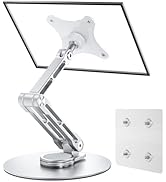Wearson Tragbarer VESA 75x75 Mm Monitorständer – Für Monitore Bis 18,5 Zoll, Klappbar & Höhenverstellbar