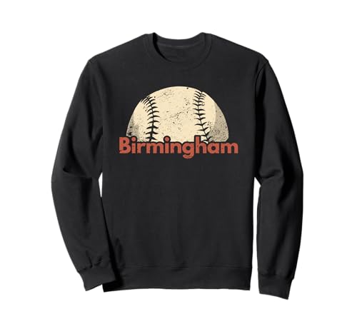 Retro Birmingham Alabama Sudadera