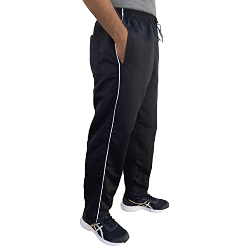 Kit 5 Calça Masculina Tactel Grosso 3 Bolsos Academia Costura Reforçada TAMANHO:M