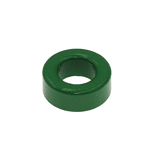 WHWRCADV 10 PCS Green Magnetic Ring Ferrite Magnetic Ring 13 * 7 * 5 Anti-Interference Core Filter Inductance Transformer Magnetic Ring