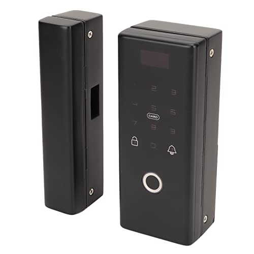 Fechadura inteligente de porta eletrônica, impressão digital com senha, Bluetooth sem chave, trava d