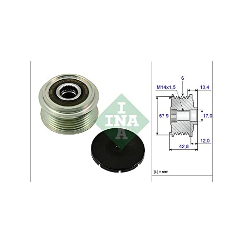 彩(*´꒳`*) Amazon.com: 535024010 INA OVER RUNNING ALTERNATOR PULLEY OE