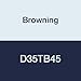 Browning D35TB45 Roller Chain Sprocket, 2 Strand, Taper Bore, Bushed, Steel, 35 Pitch, 45 Teeth