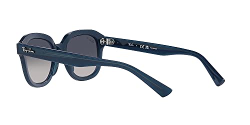 Image of Ray-Ban Unisex Sunglasses Opal Dark Grey Frame, Grey Lenses, 51MM