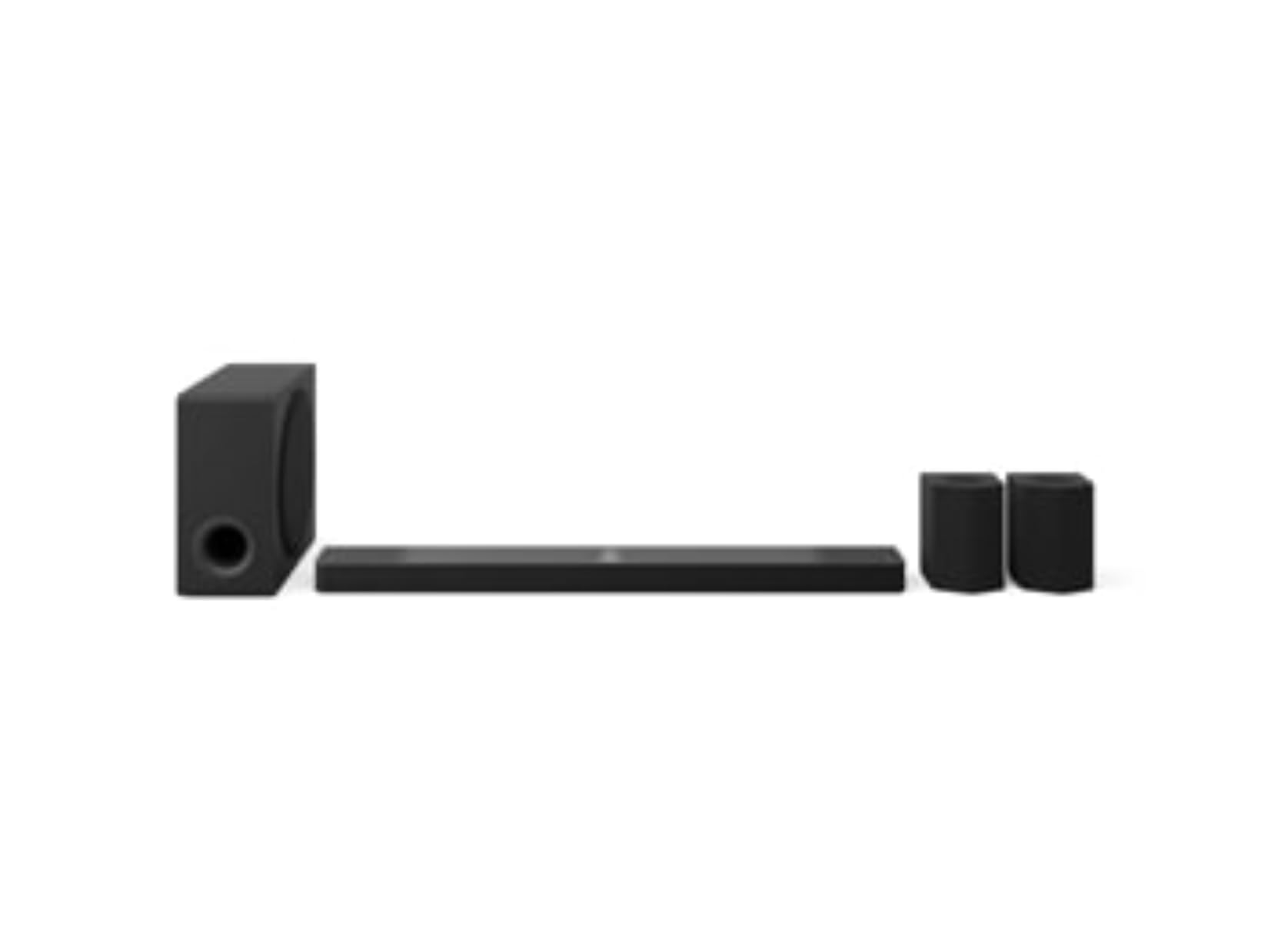 LG S95TR Barre de Son Intelligente, 810 W, 9,​1,​5 canaux, Son Surround Dolby Atmos et DTS, Large connectivité, Bluetooth, USB, entrée Optique, Noir