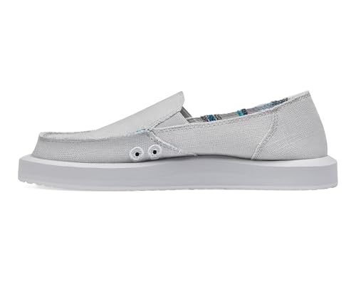 Image of Sanuk Womens Donna Soft Top Hemp Loafers | Womens Shoes | Slip On Shoes for Women | Women's Slip-on Loafers | Memory Foam Footbed