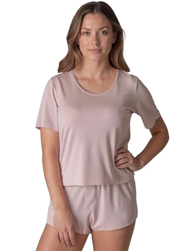 Pyjama viscose VIVISENCE femmes coupe ample vêtement de nuit confort respirant 2042