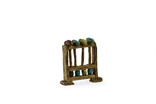 Sugar House Miniature Fairy Garden Accessories - Mini Birdbath Picks, Walls, Fairy Decor (Vintage Croquet Set)