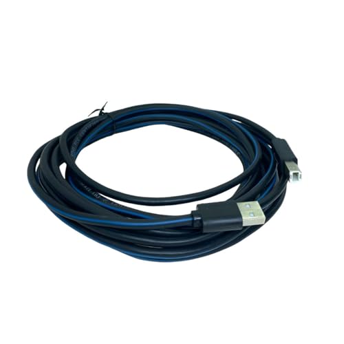 Image of Upix Premium USB Printer Cable 5 Meter (16.40 Feet), USB A to USB B 2.0 Cable Cord (Male to Male) Compatible with Printer, Scanner, Digital Camera