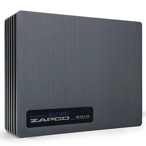 Zapco Harmony Blue HB-46-II-4A 6-Channel DSP with 31-Band EQ 4-Channel Class-AB Amplifier