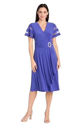 Image of R&M Richards Women's Allegra Cascade Dress